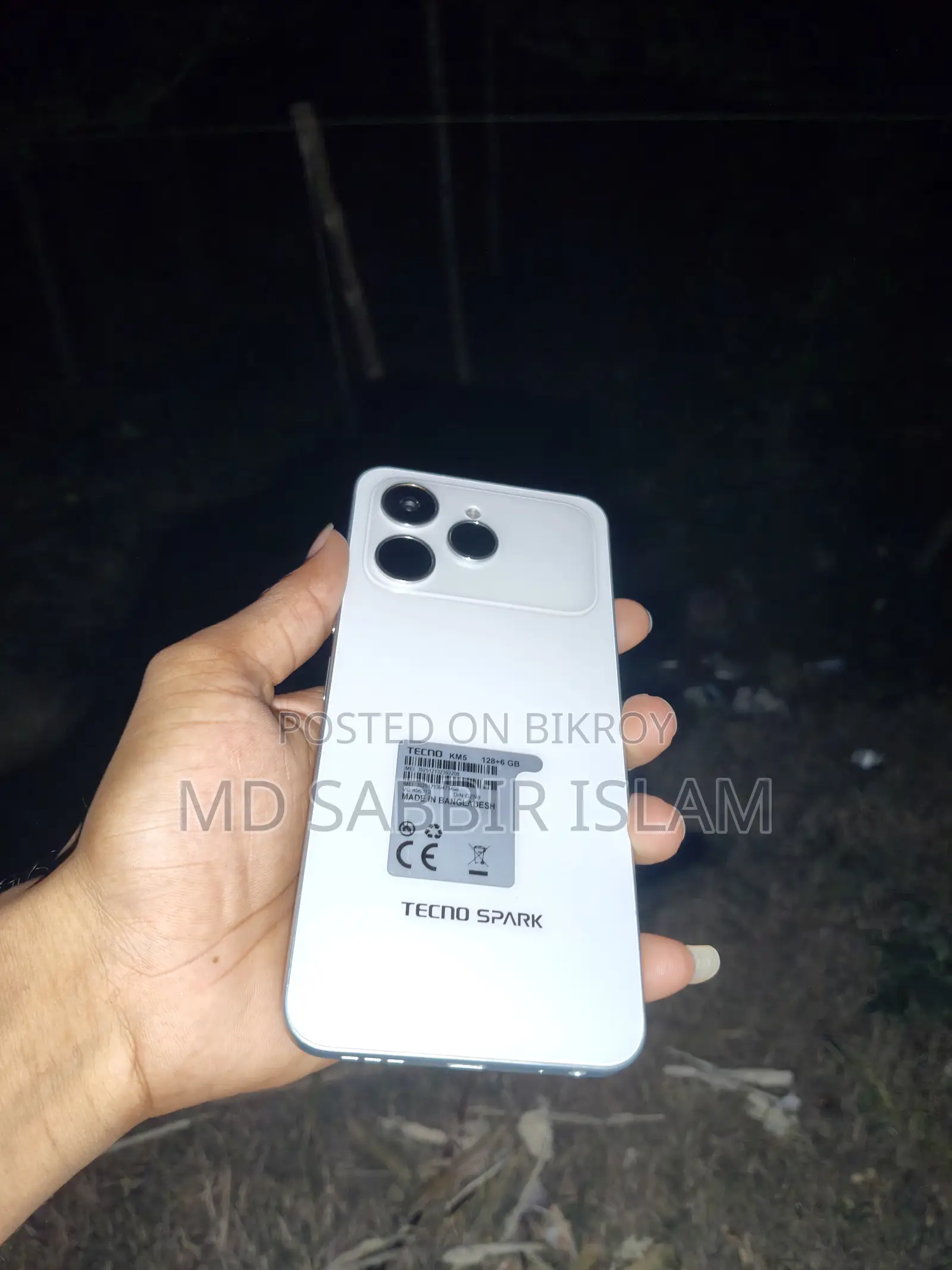 Tecno Spark 40 128 GB White