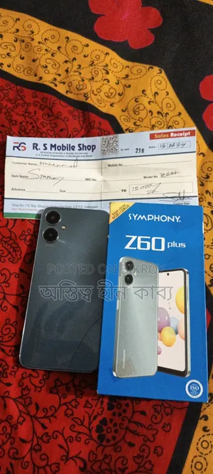 Symphony Z60 Plus 128 GB Blue
