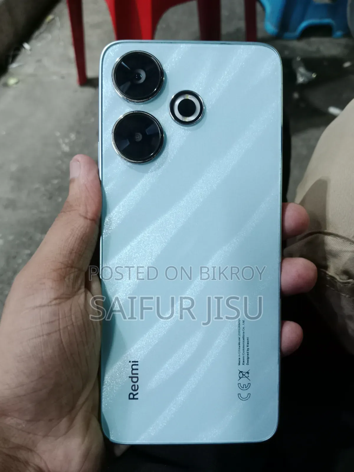 শাওমি রেডমি ১৩ ১২৮ জিবি সিলভার