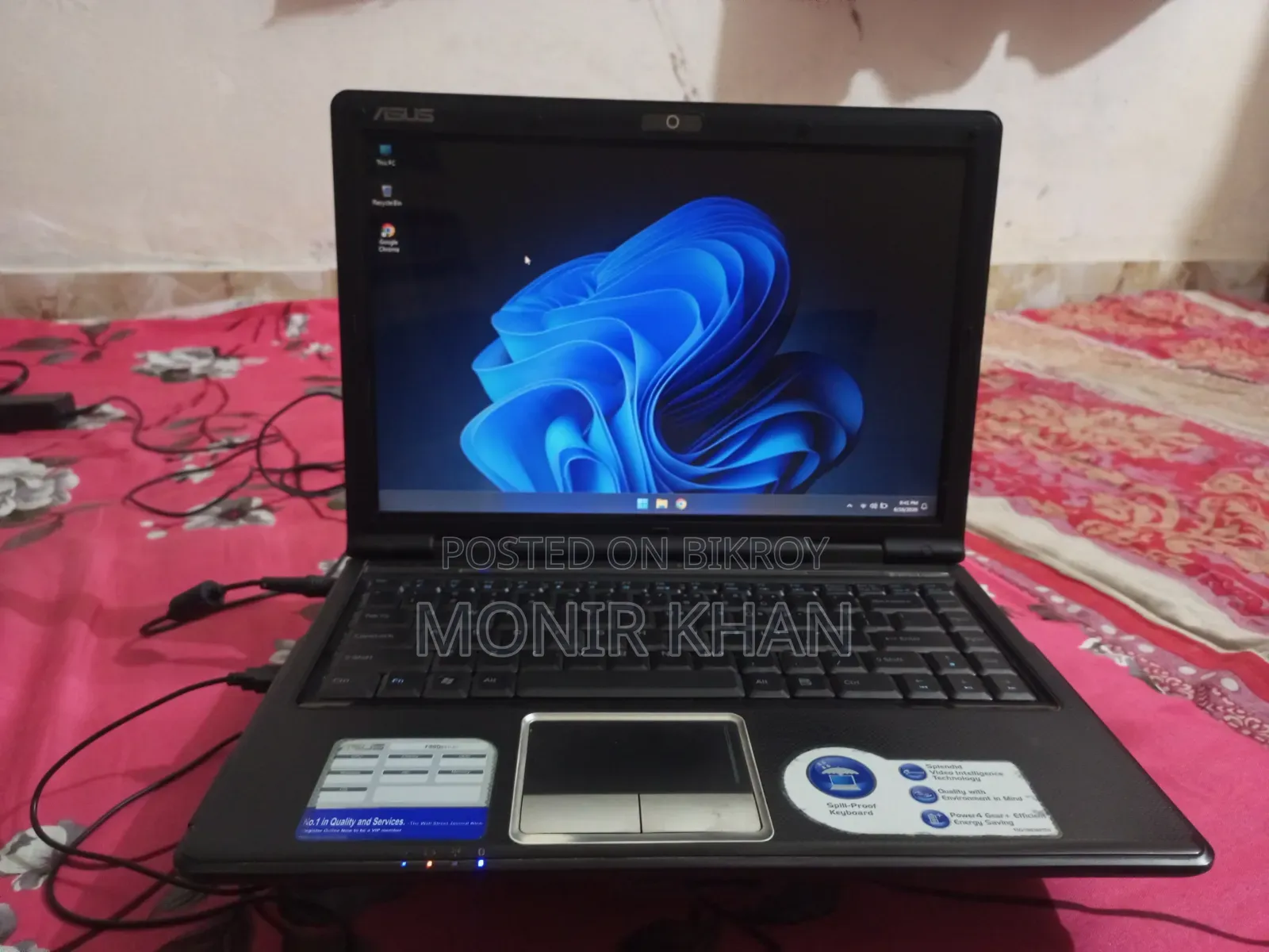 Laptop Asus F80Q 4GB Intel Core 2 Quad HDD 160GB