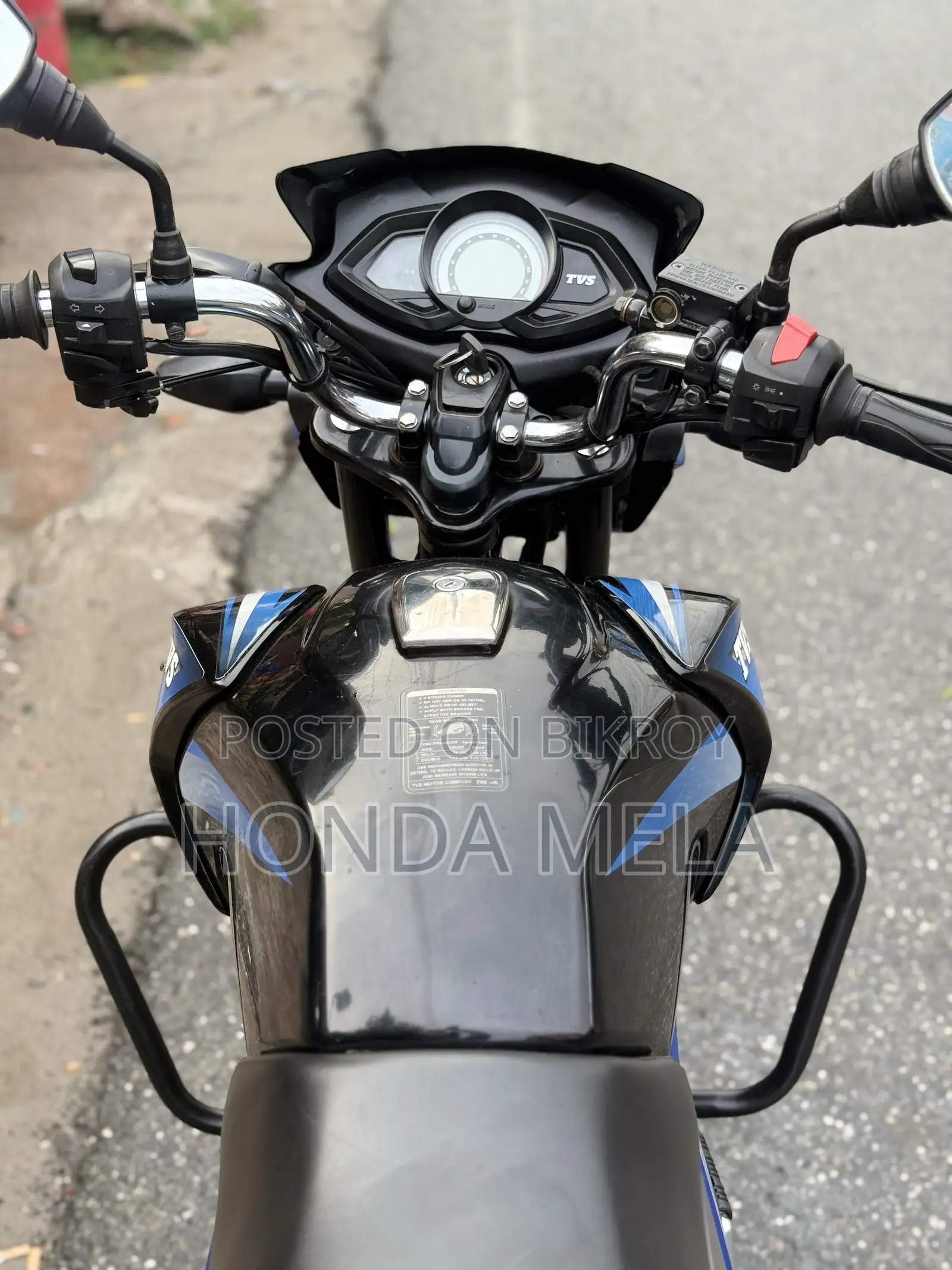TVS Stryker 125 2020 Black