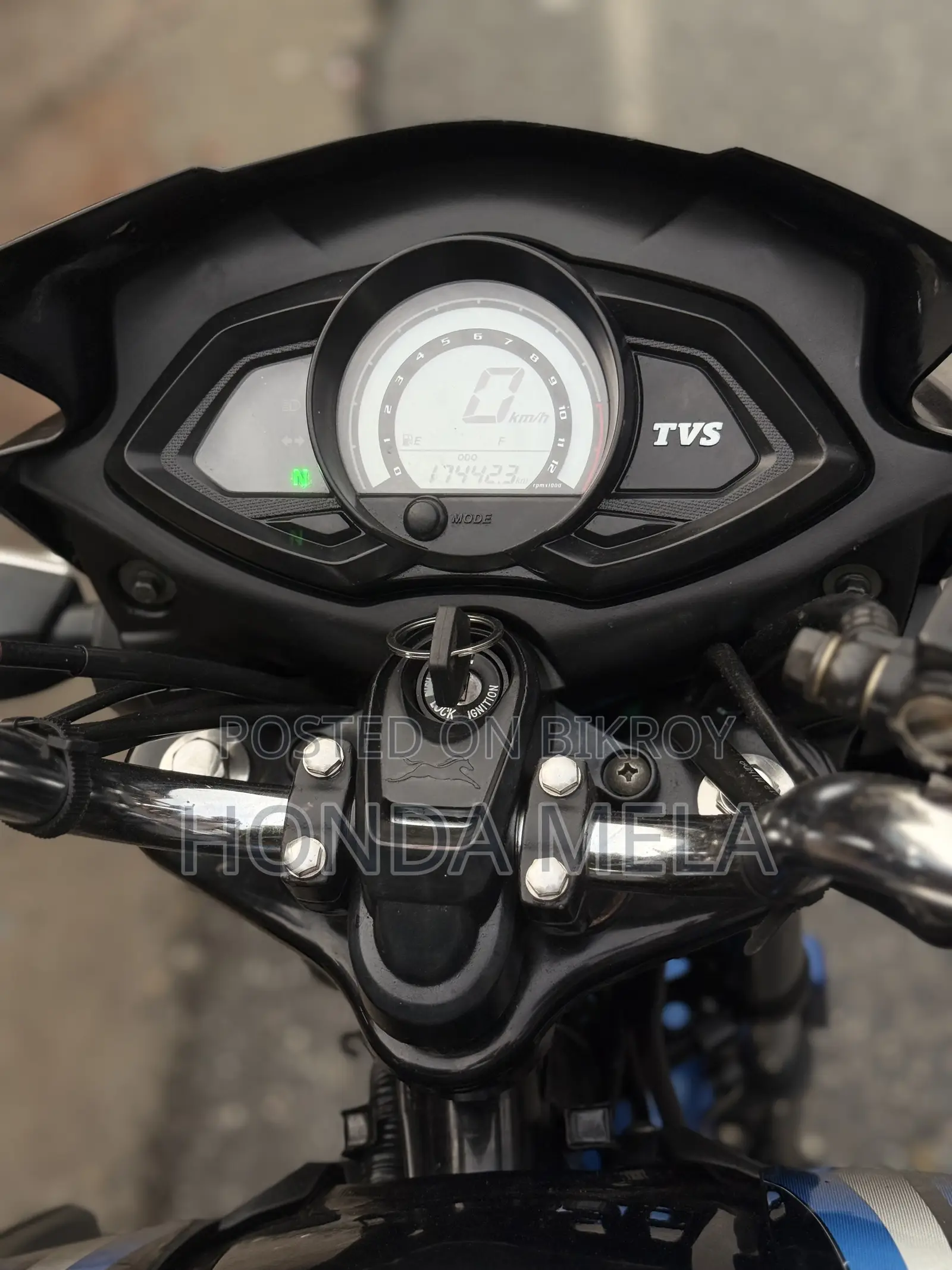 TVS Stryker 125 2020 Black