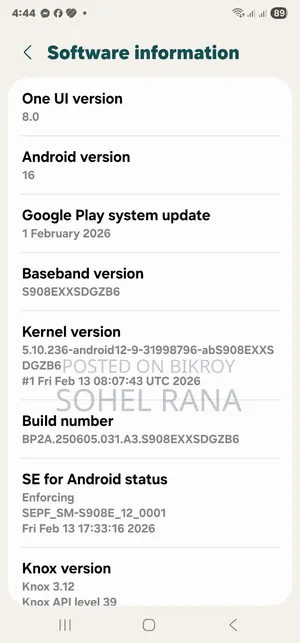 Samsung Galaxy S22 Ultra 256 GB Gray