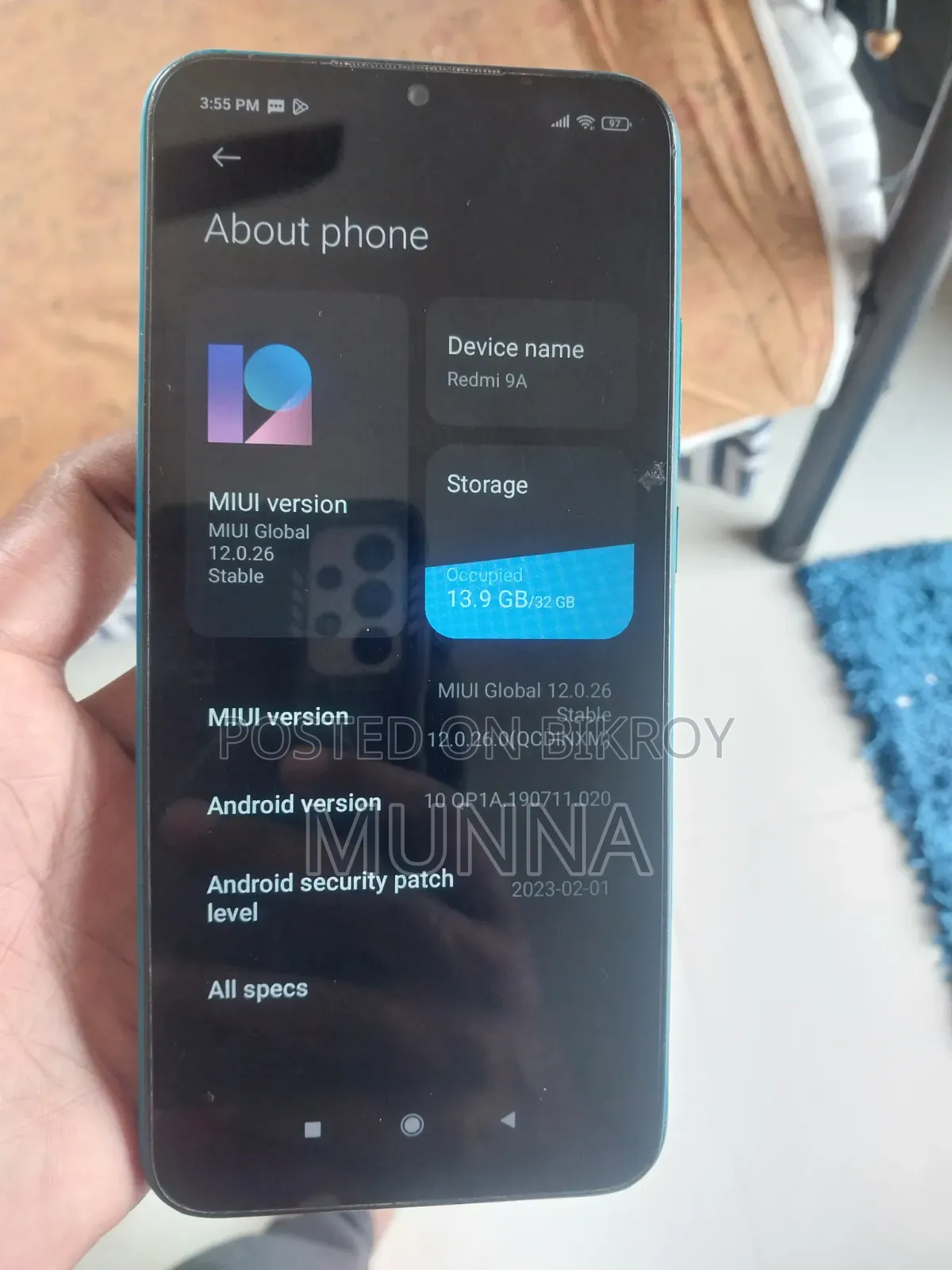 Xiaomi Redmi 9A 32 GB Blue