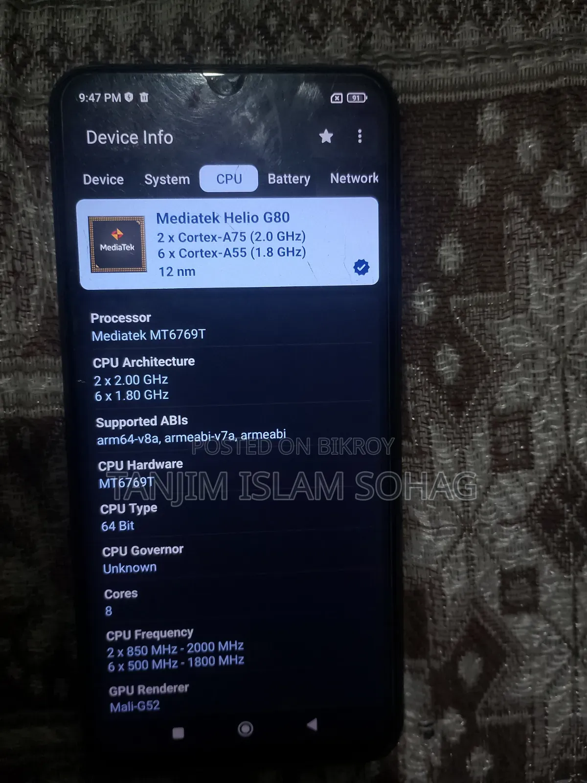 Xiaomi Redmi 9 64 GB Black