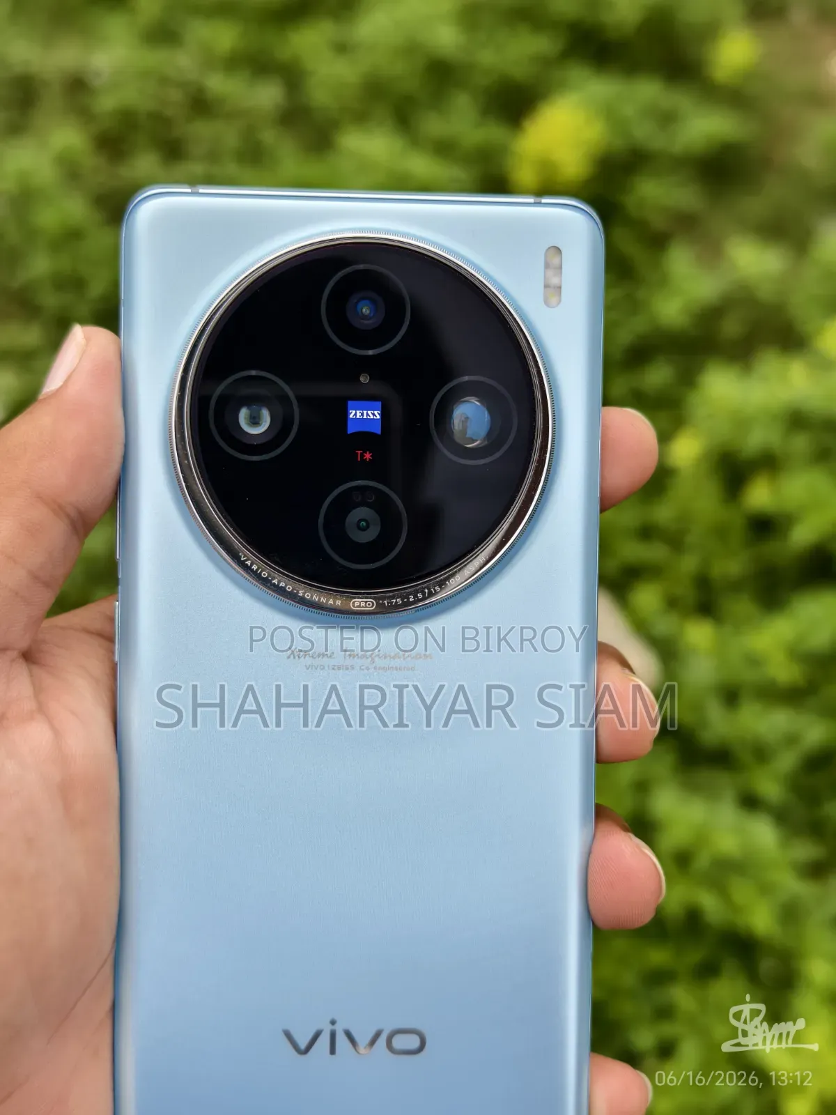 New Vivo X100 Pro 512 GB Blue