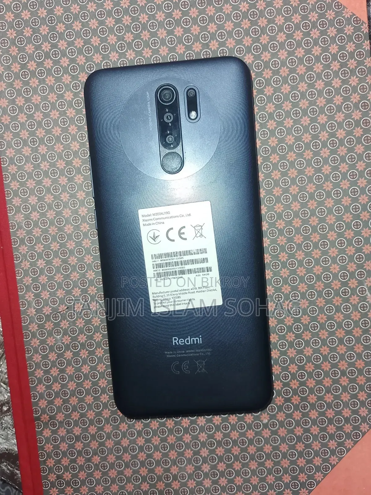 Xiaomi Redmi 9 64 GB Black