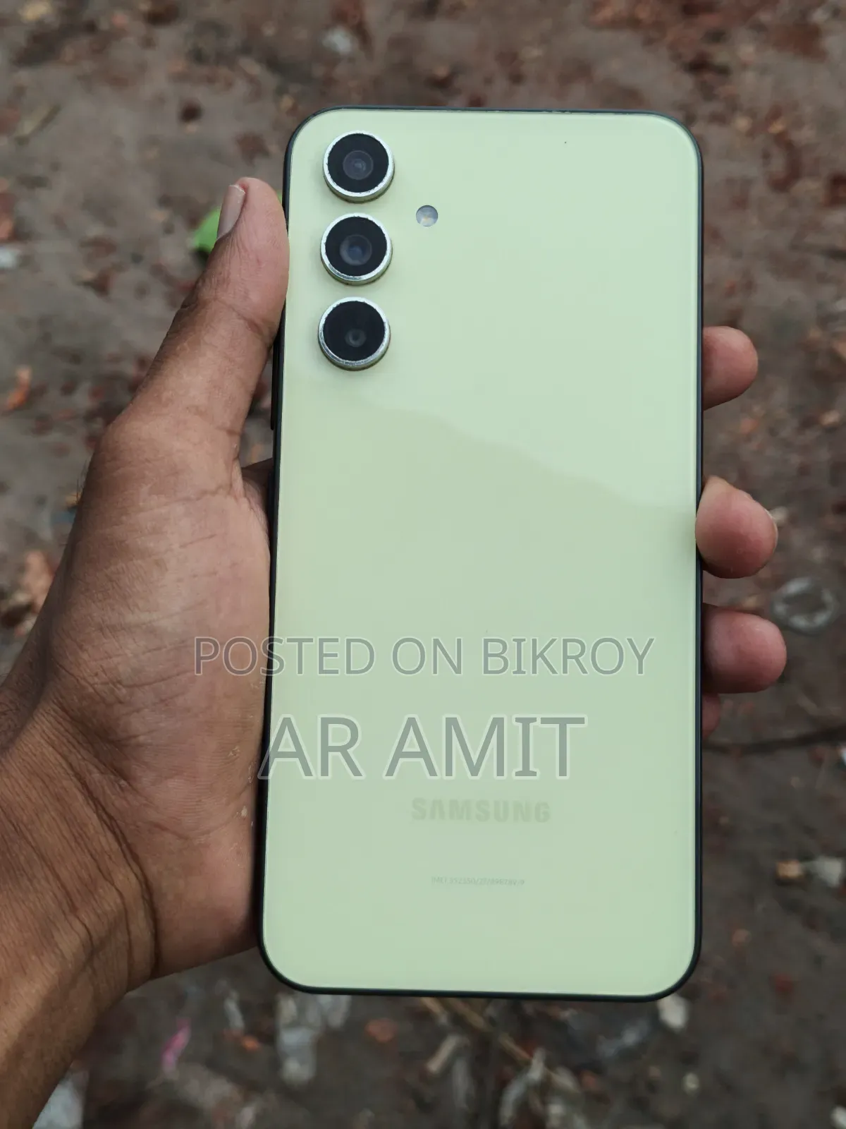 স্যামসাং গ্যালাক্সি এ৫৪ ৫জি ১২৮ জিবি হলুদ