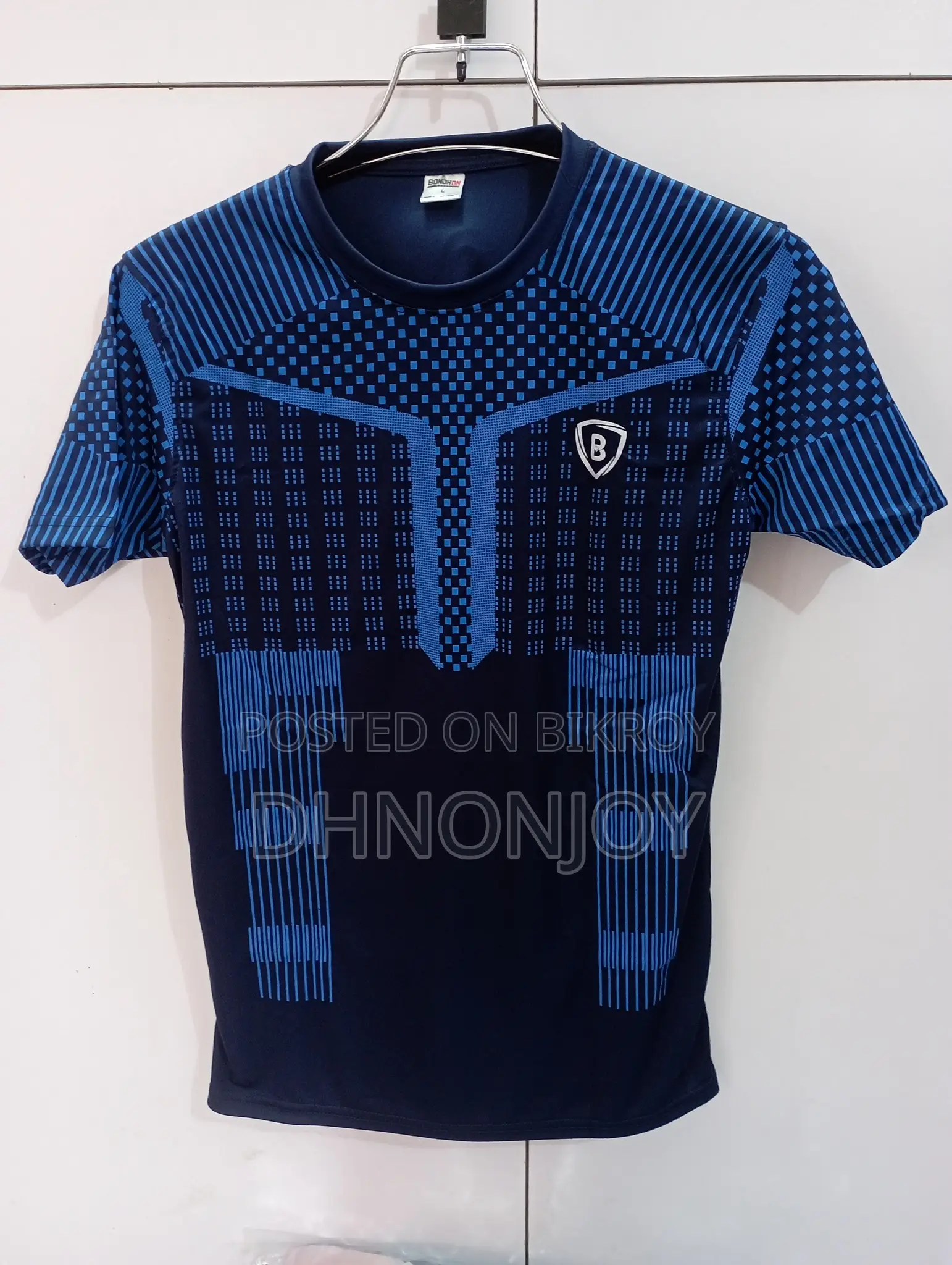Stylish Comfortable Sports T-Shirt(Navy Blue)