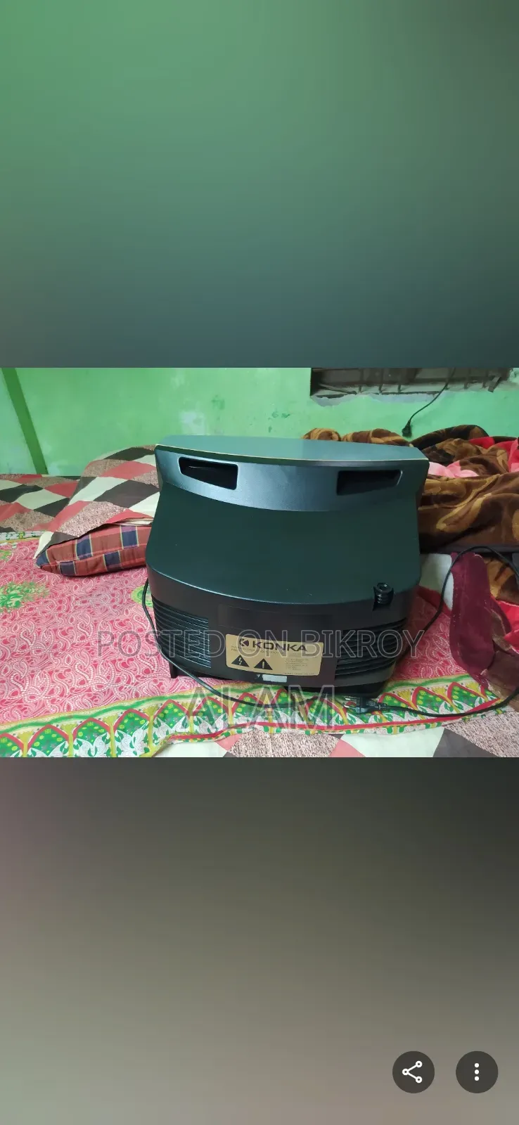 Konka 14 Inch Full Fresh TV With Remote