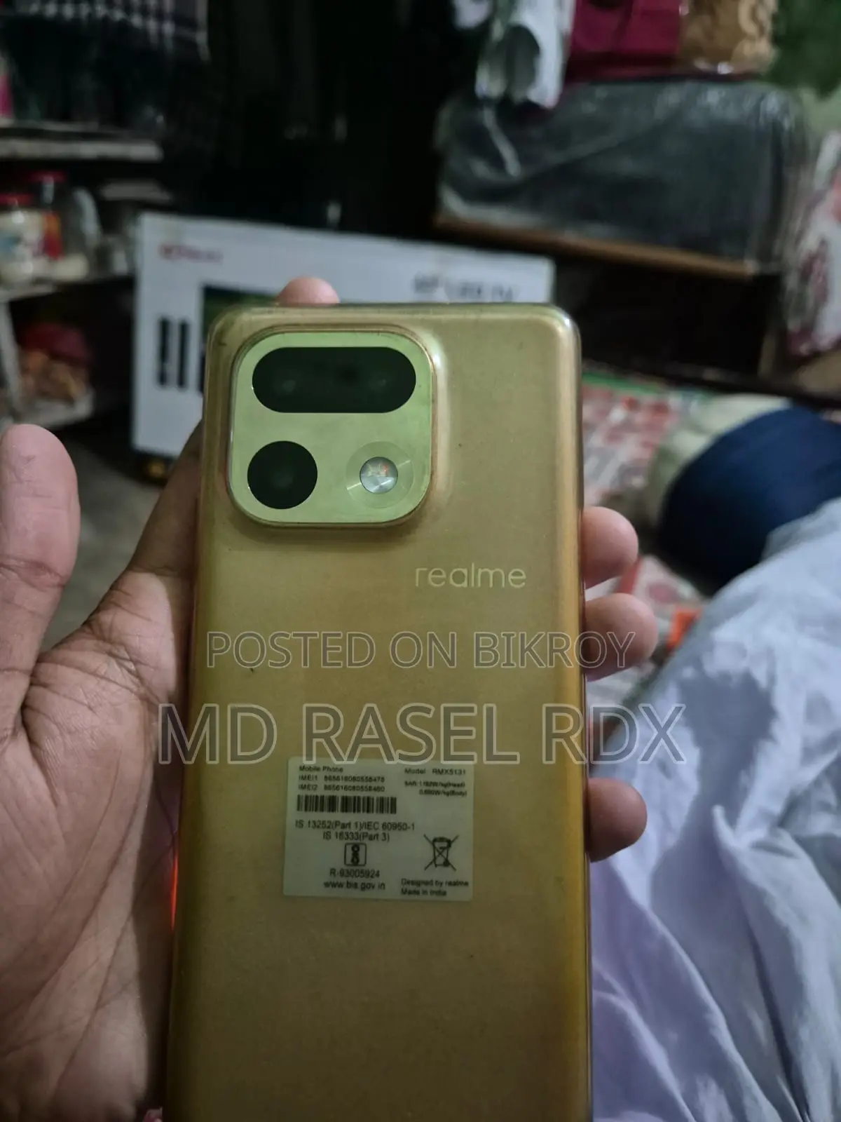 Realme 16 Pro+ 256 GB Gold