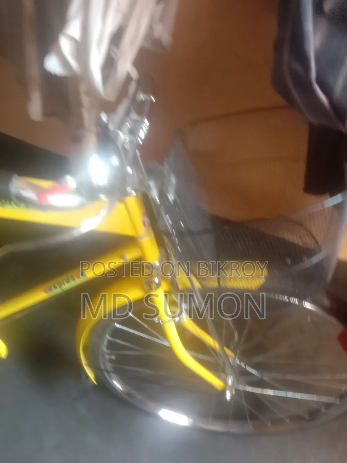 New bicycle used for one month