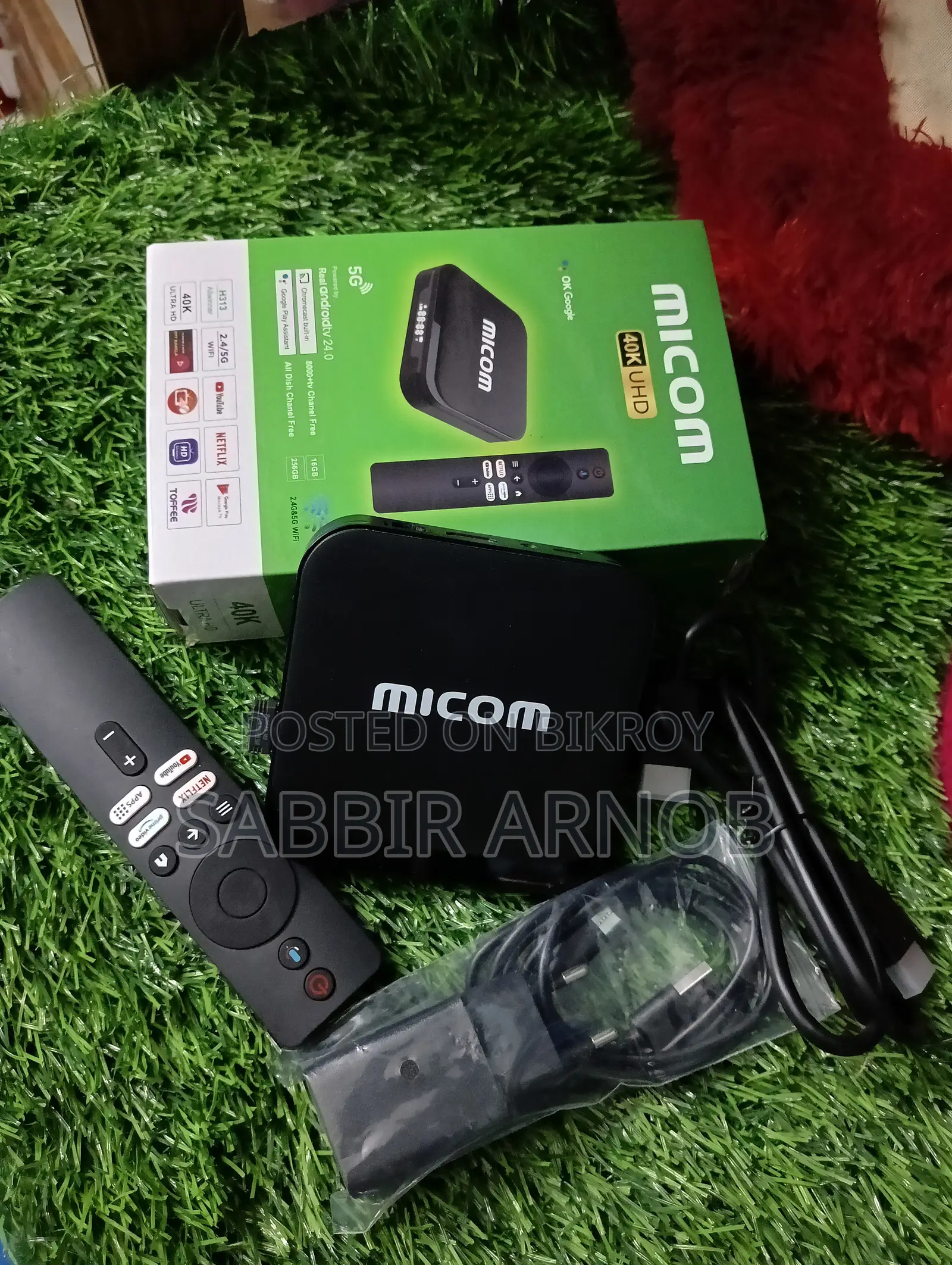 Micom TV Box 16 GB RAM 256 GB ROM