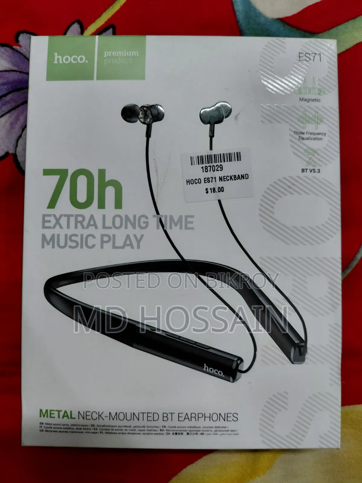 Nick Band Earphone