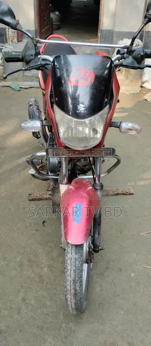 Bajaj Platina 100 2015 Red