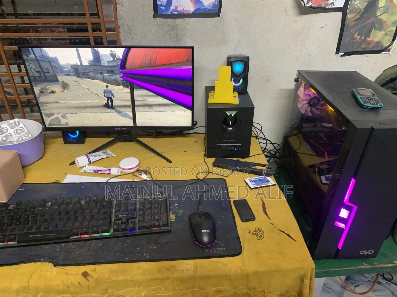 Desktop Computer MSI Model 16GB AMD Ryzen 5 HDD+SSD 1.5T