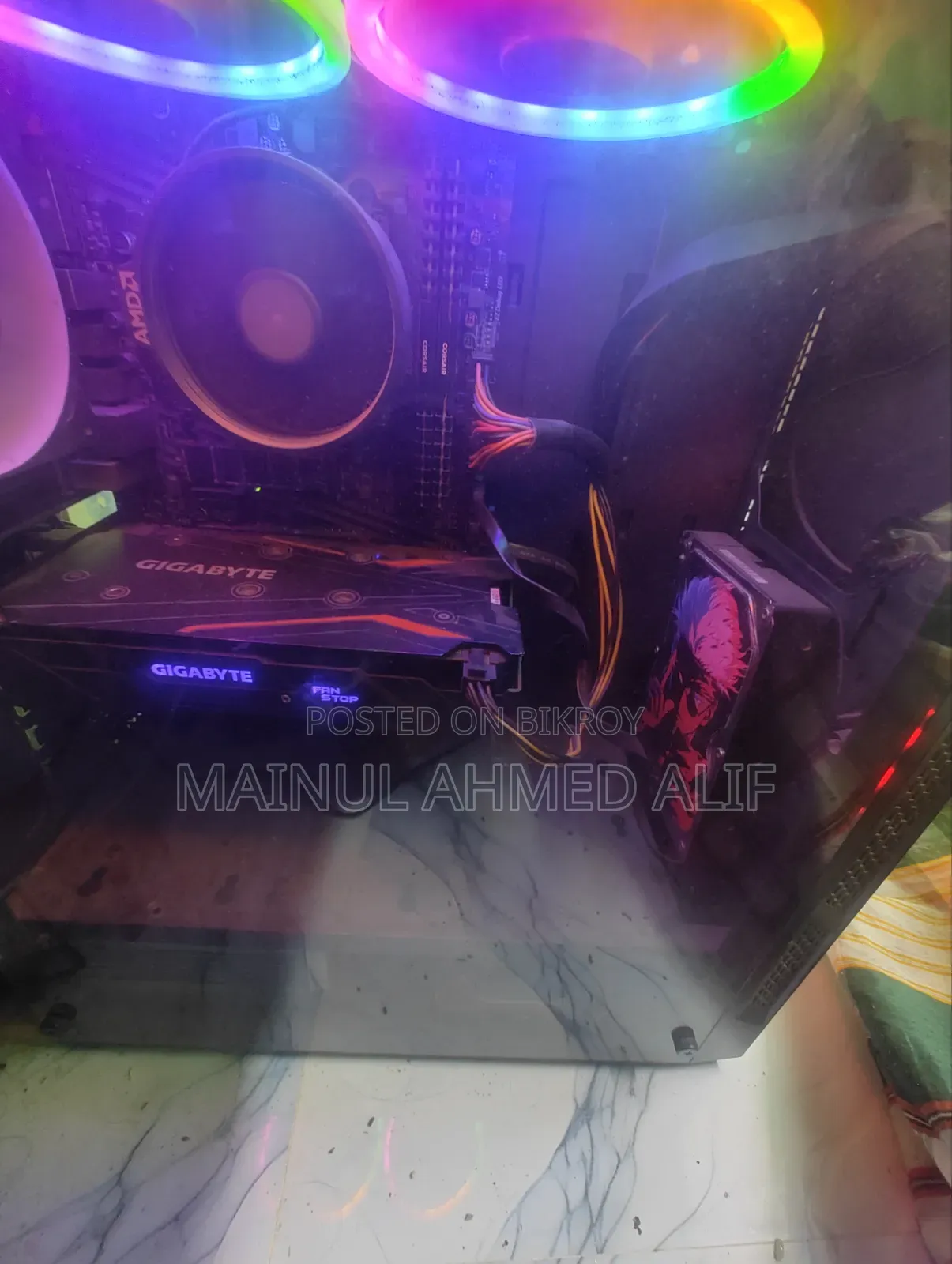 Desktop Computer MSI Model 16GB AMD Ryzen 5 HDD+SSD 1.5T