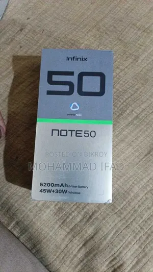 New Infinix Note 50 4G 256 GB
