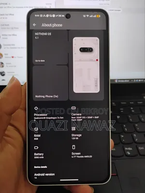 Nothing Phone 3a 128 GB White