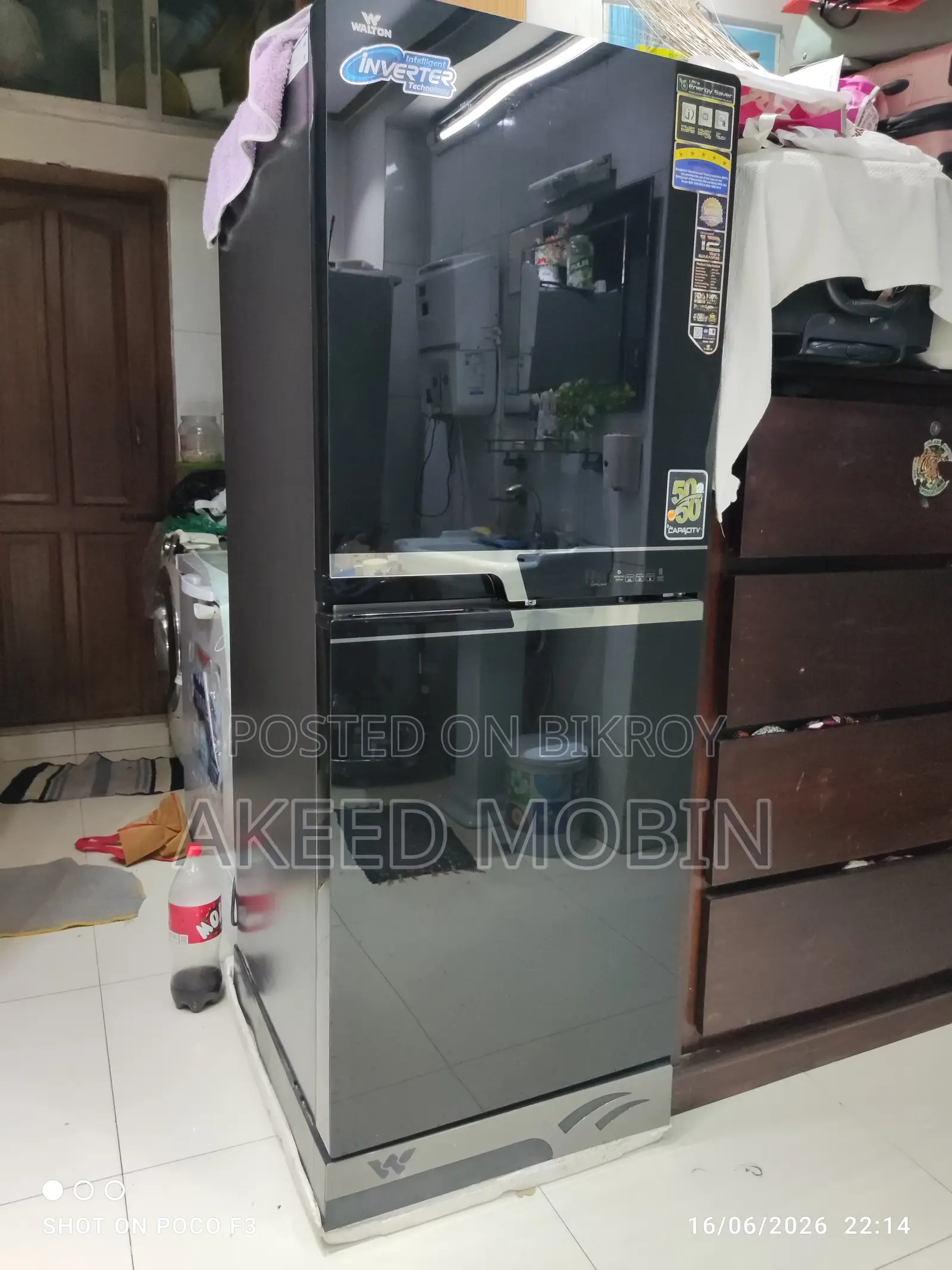 Walton Fridge Wfe-3a2-Gden-Dd(Inverter)