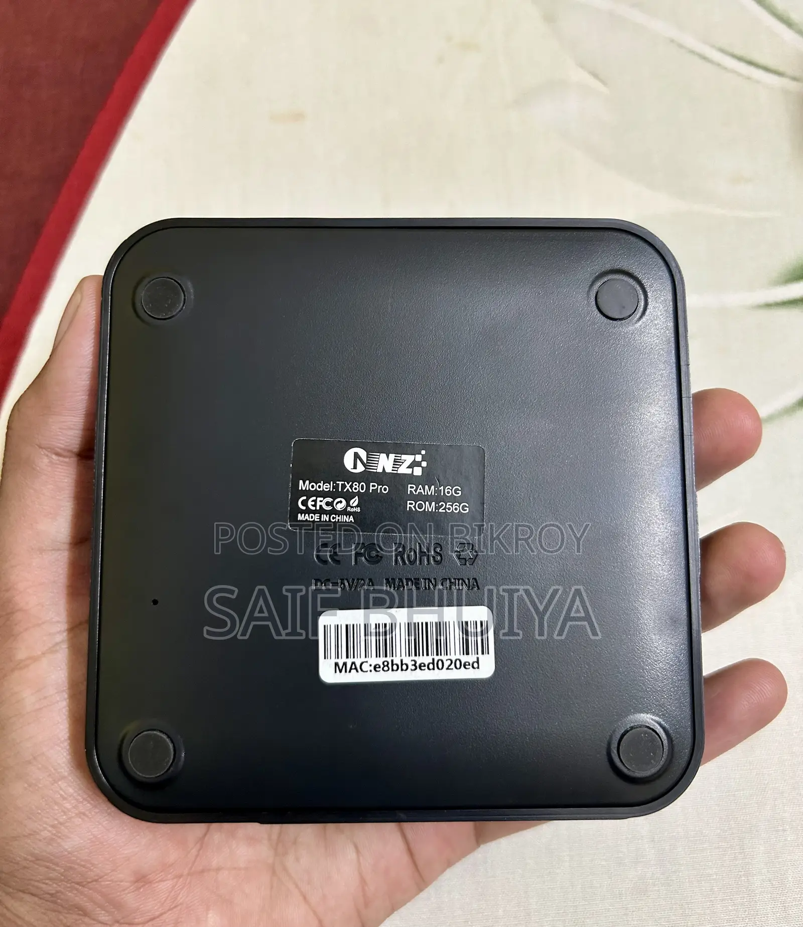 Tx 80 Pro Android TV