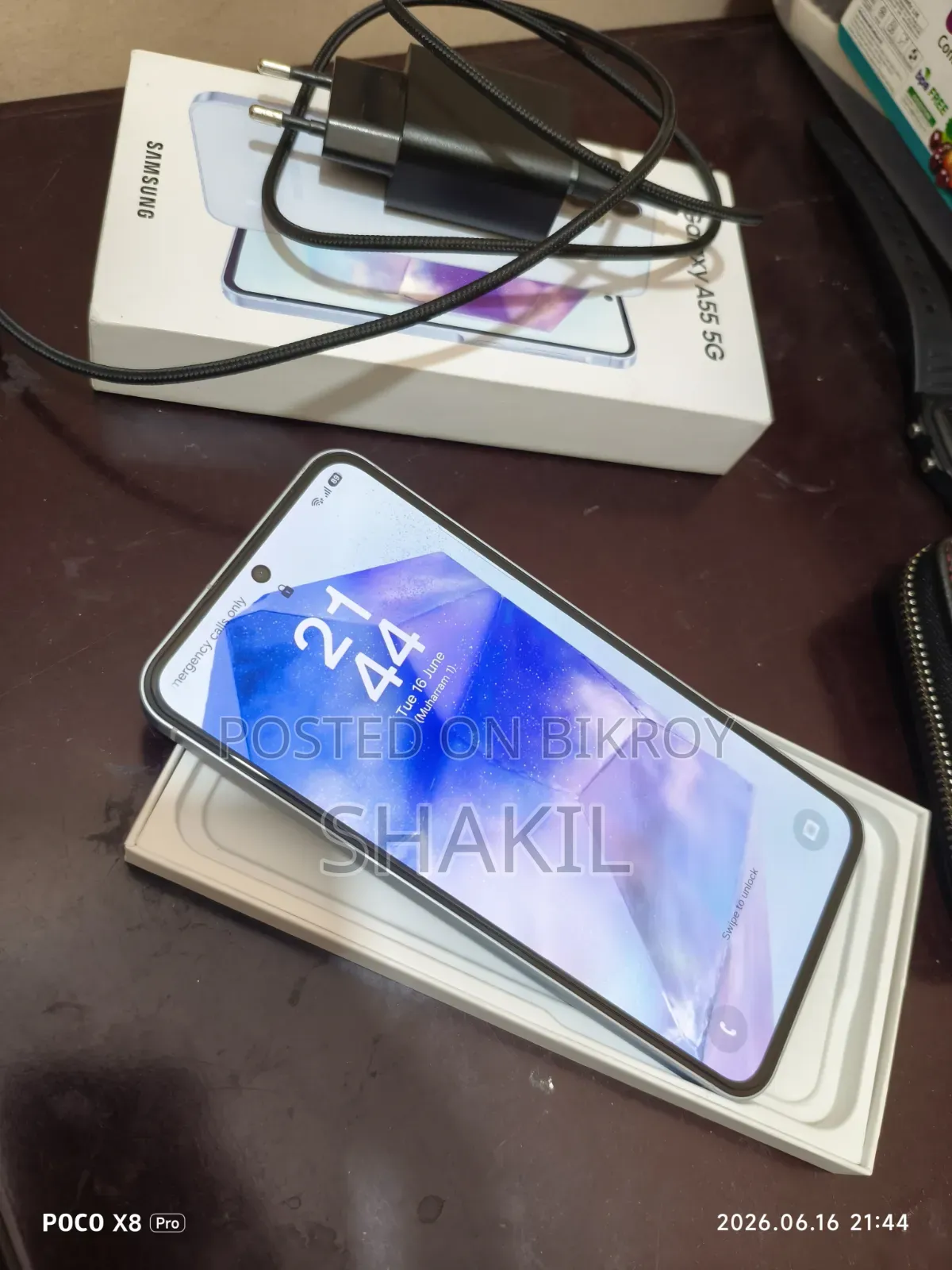 New Samsung Galaxy A55 256 GB White