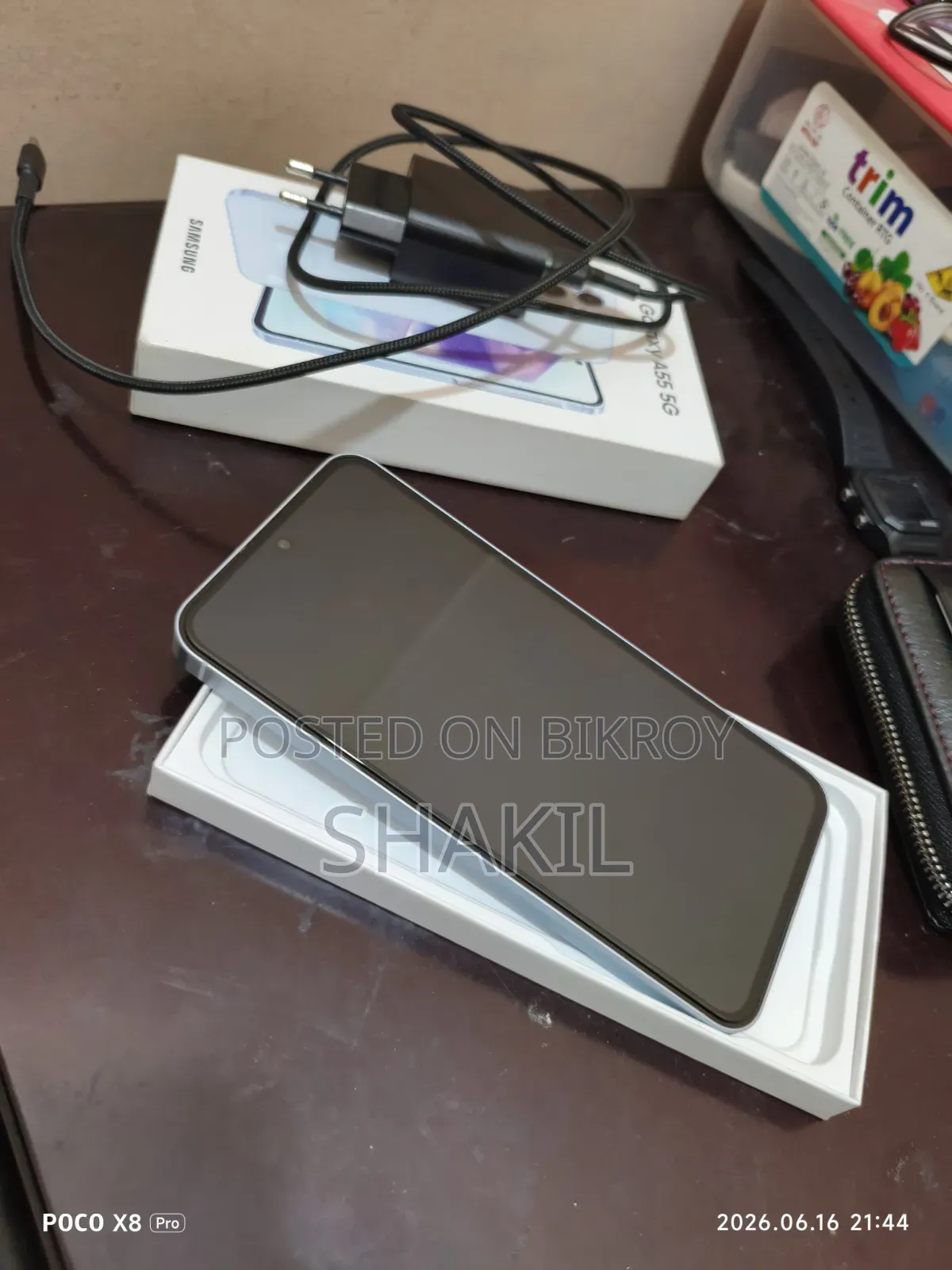 New Samsung Galaxy A55 256 GB White