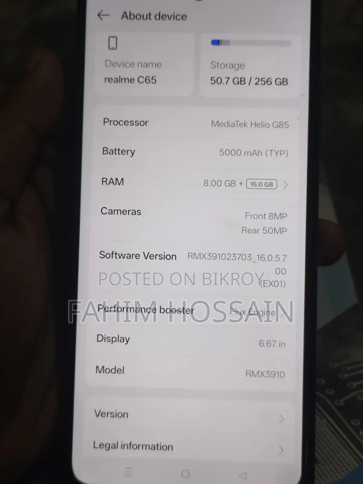 Realme C67 256 GB Black