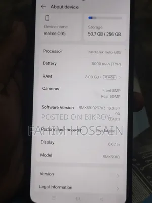 Realme C67 256 GB Black