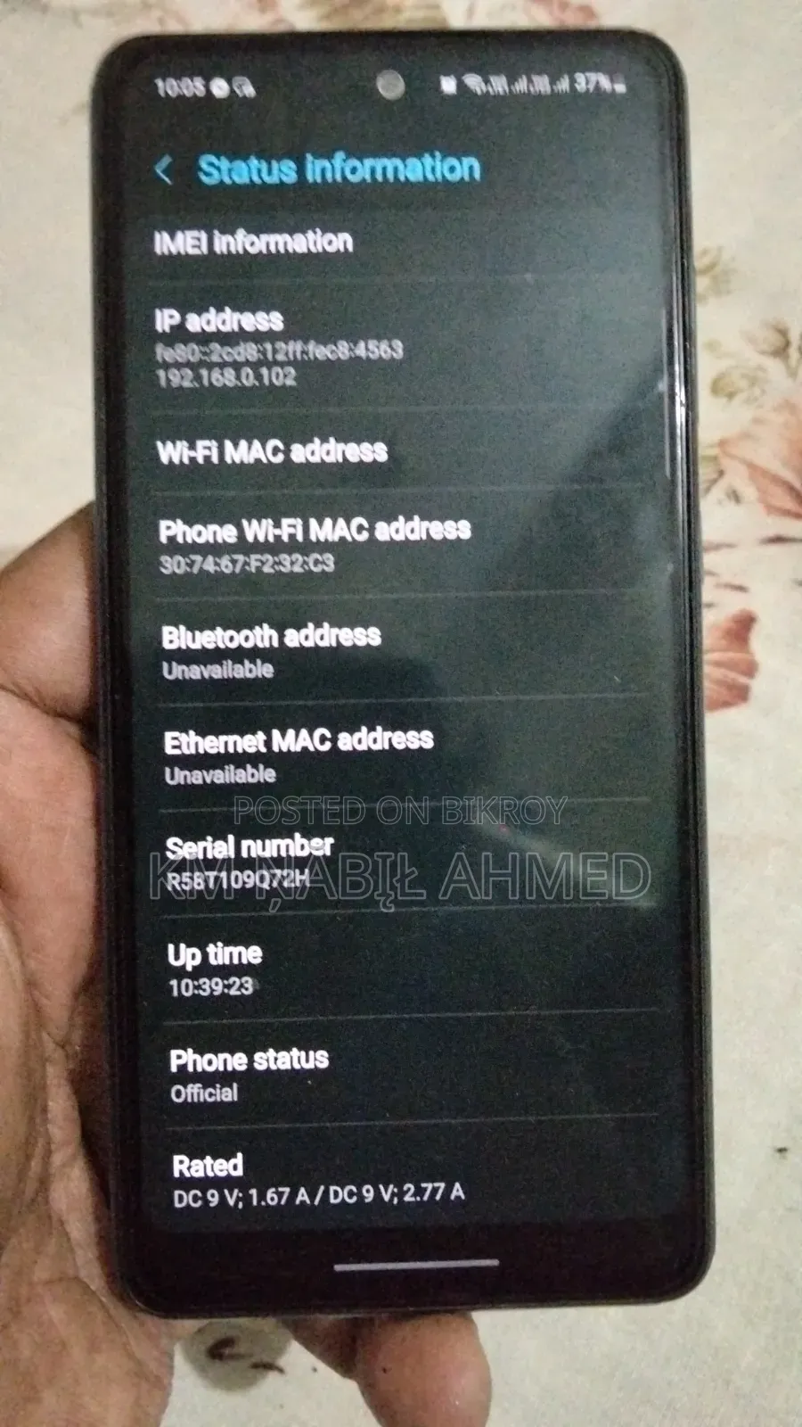Samsung Galaxy A52 128 GB Blue