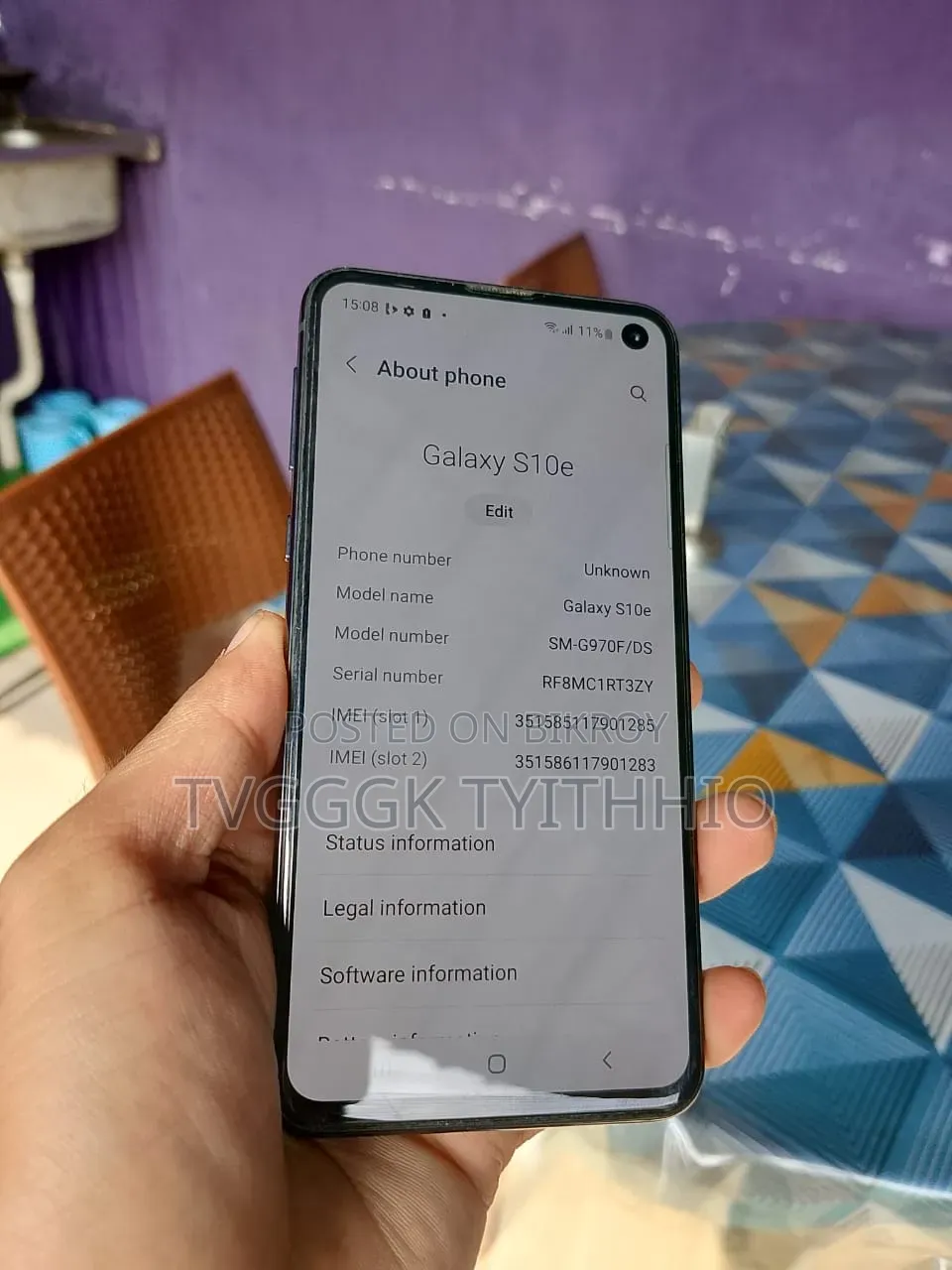 Samsung Galaxy S10e 128 GB Black
