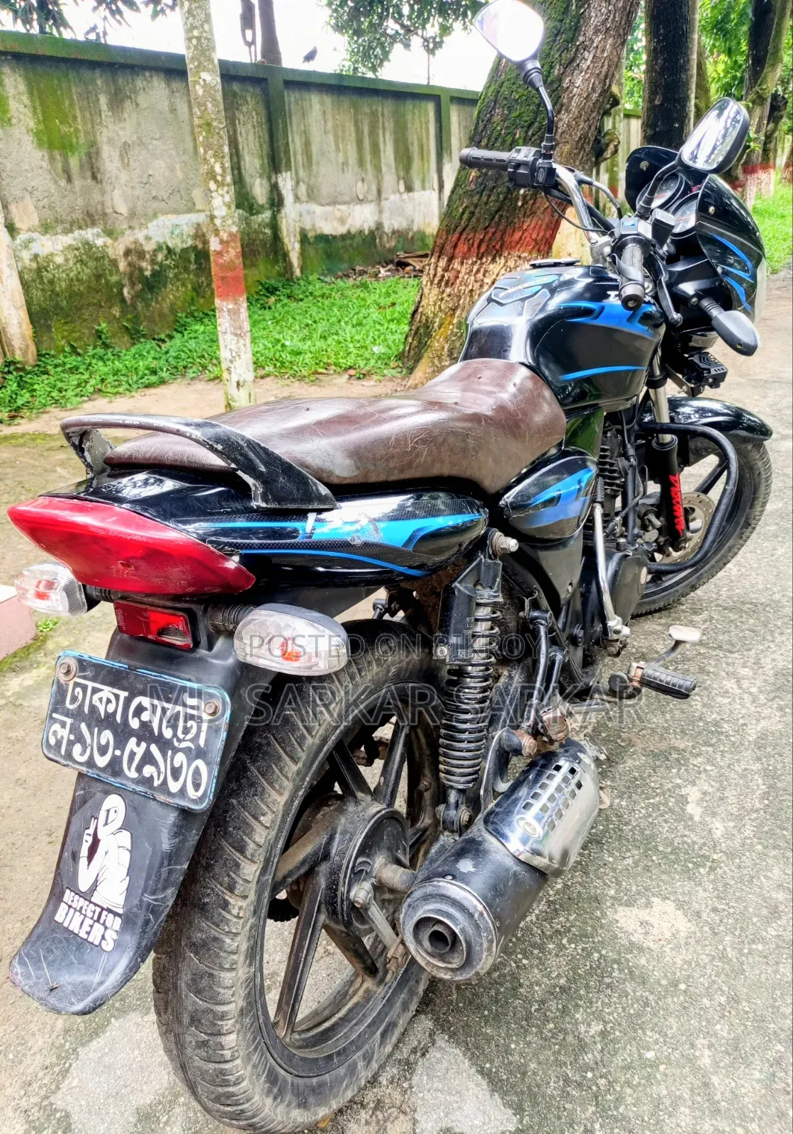 Bajaj Discover 135 2010 Black