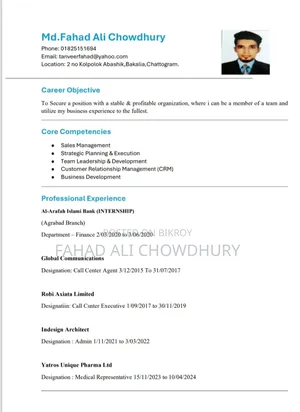 Md.Fahad Ali Chowdhury