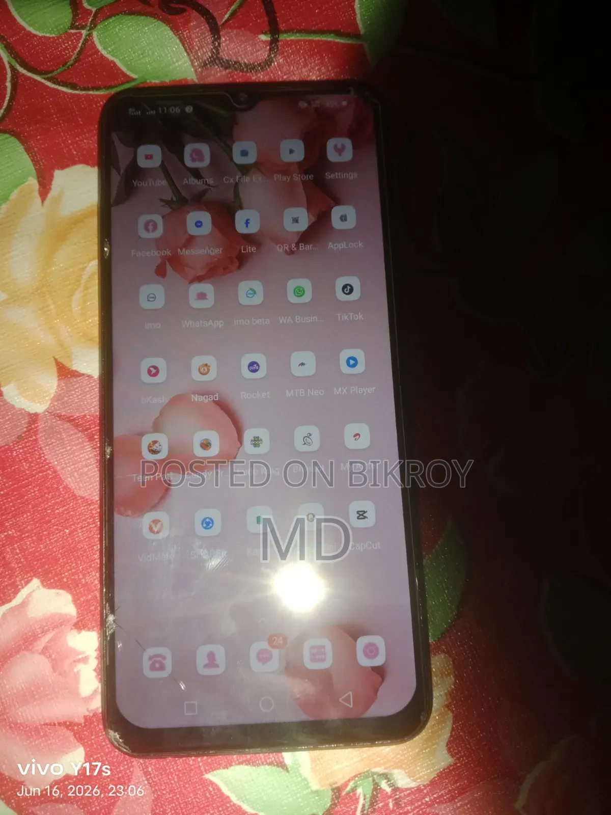 Vivo Y20 64 GB Blue