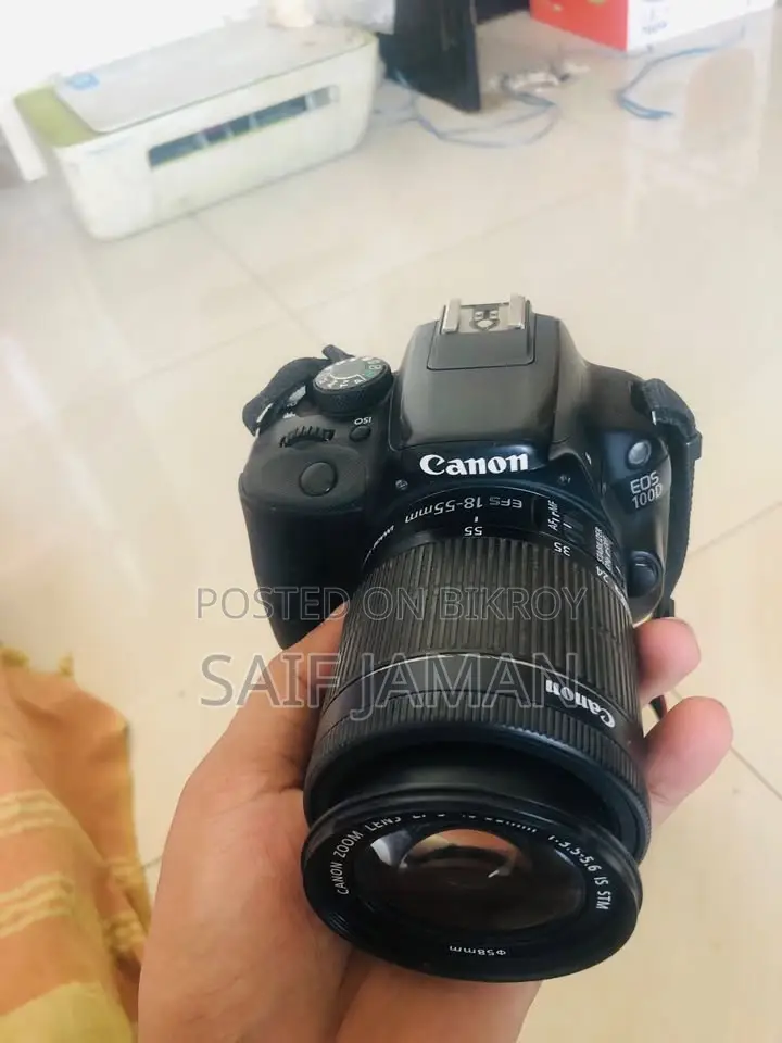 Urgent Sale | Canon 100d DSLR Camera