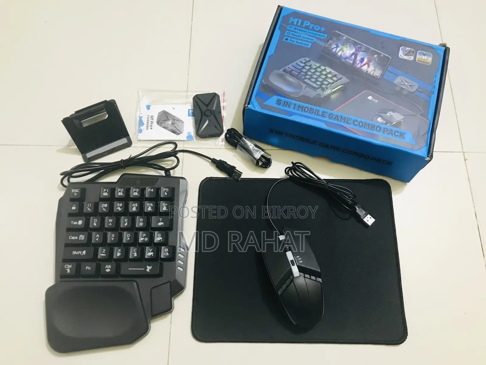 Gaming Combo Pack. 5 in One Gaming Combo Pack.