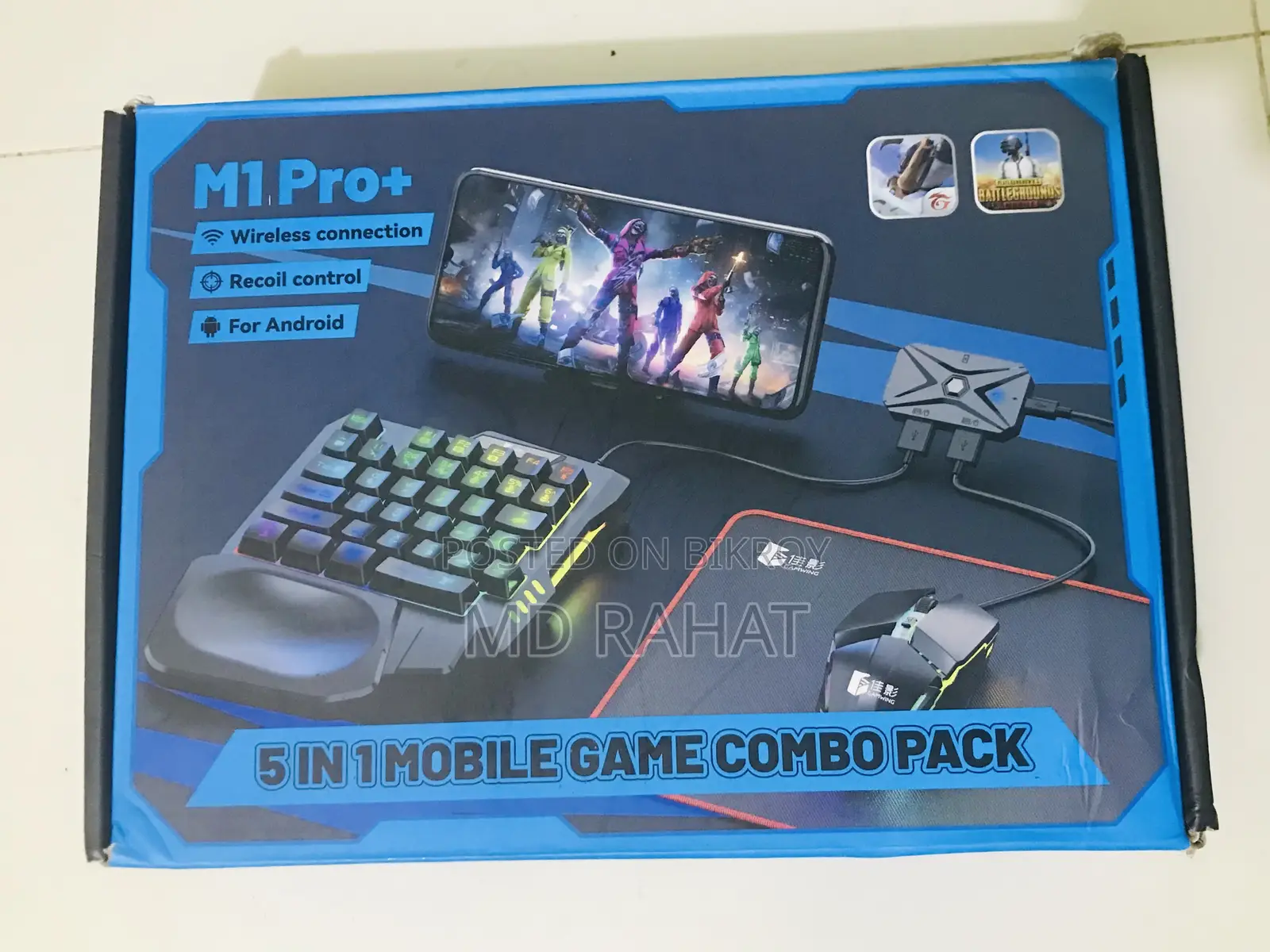 Gaming Combo Pack. 5 in One Gaming Combo Pack.