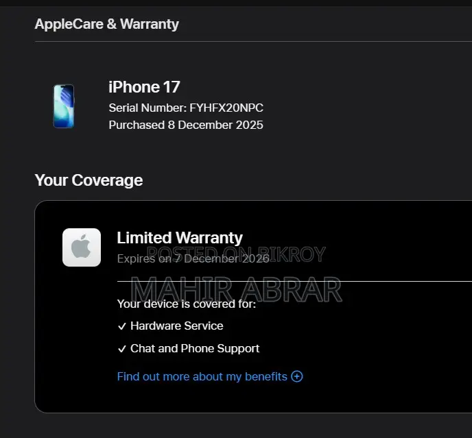 Apple iPhone 17 256 GB Blue