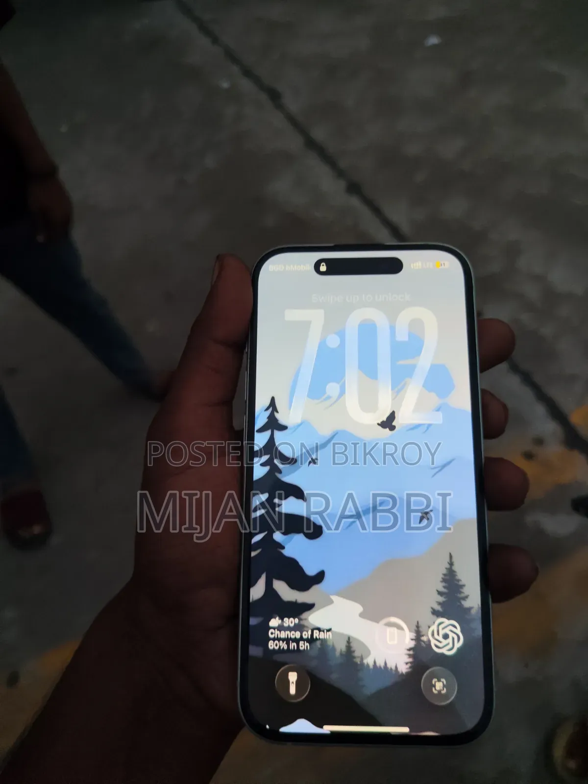 New Apple iPhone 15 256 GB Gray