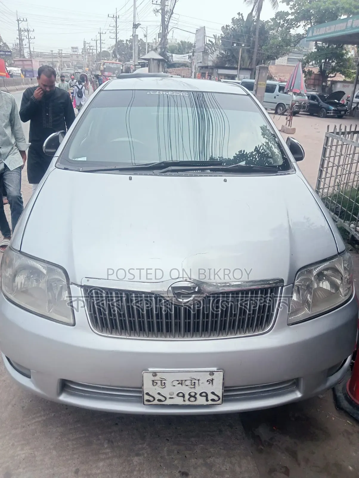 Toyota Corolla Fielder 2004 Silver