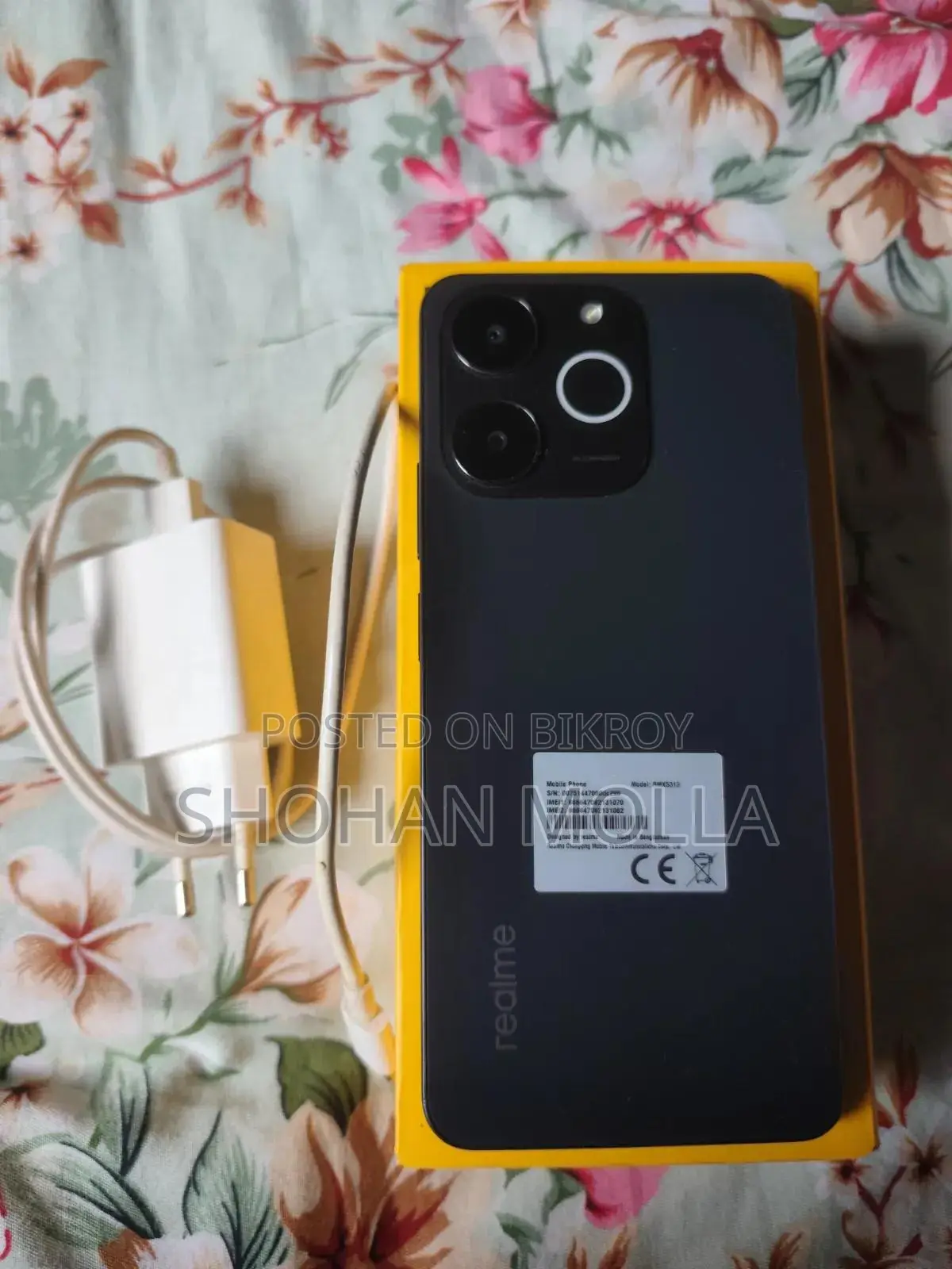 রিয়েলমি নোট ৭০টি ১২৮ জিবি কালো