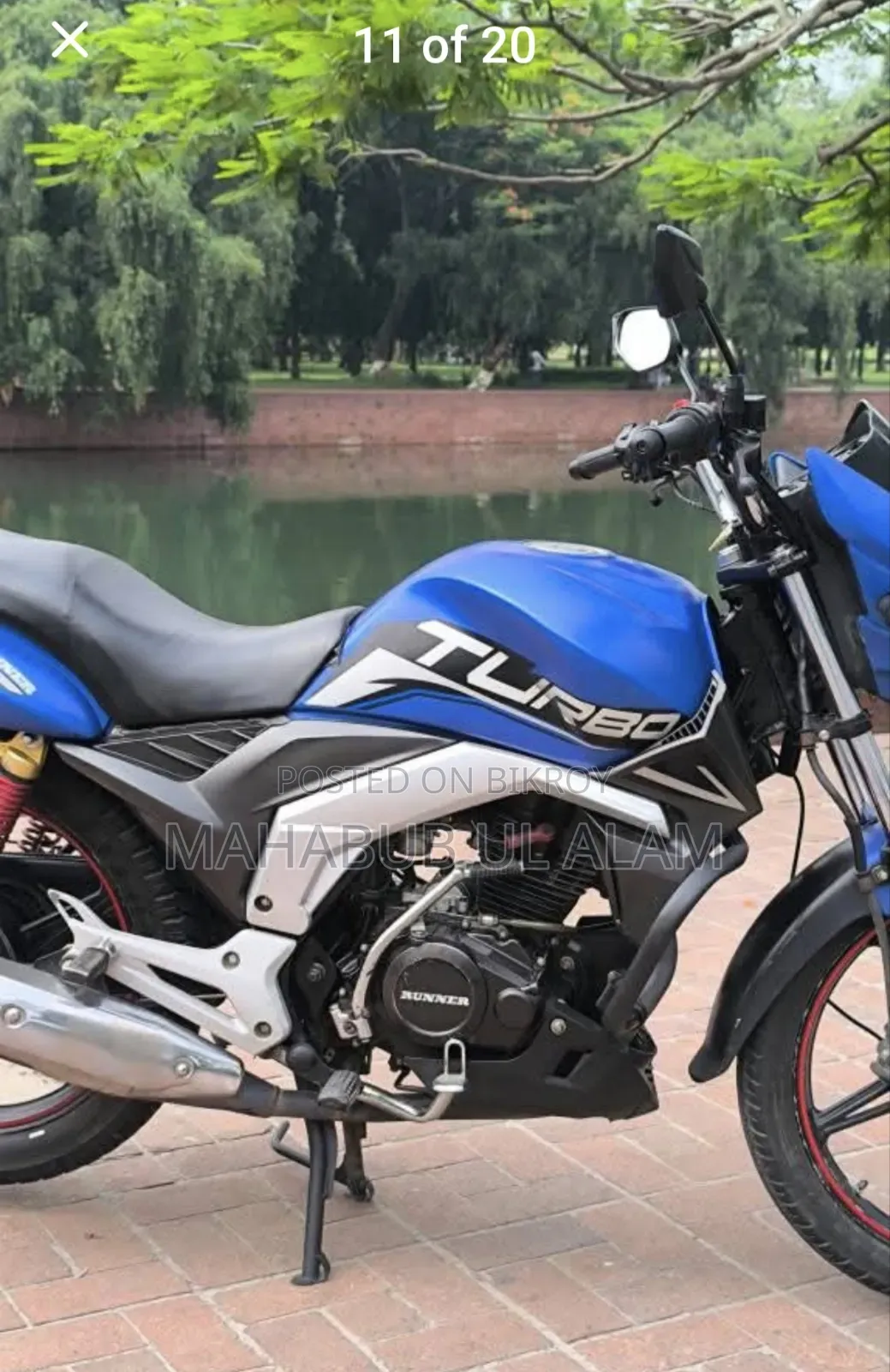 Runner Turbo 125 2023 Blue