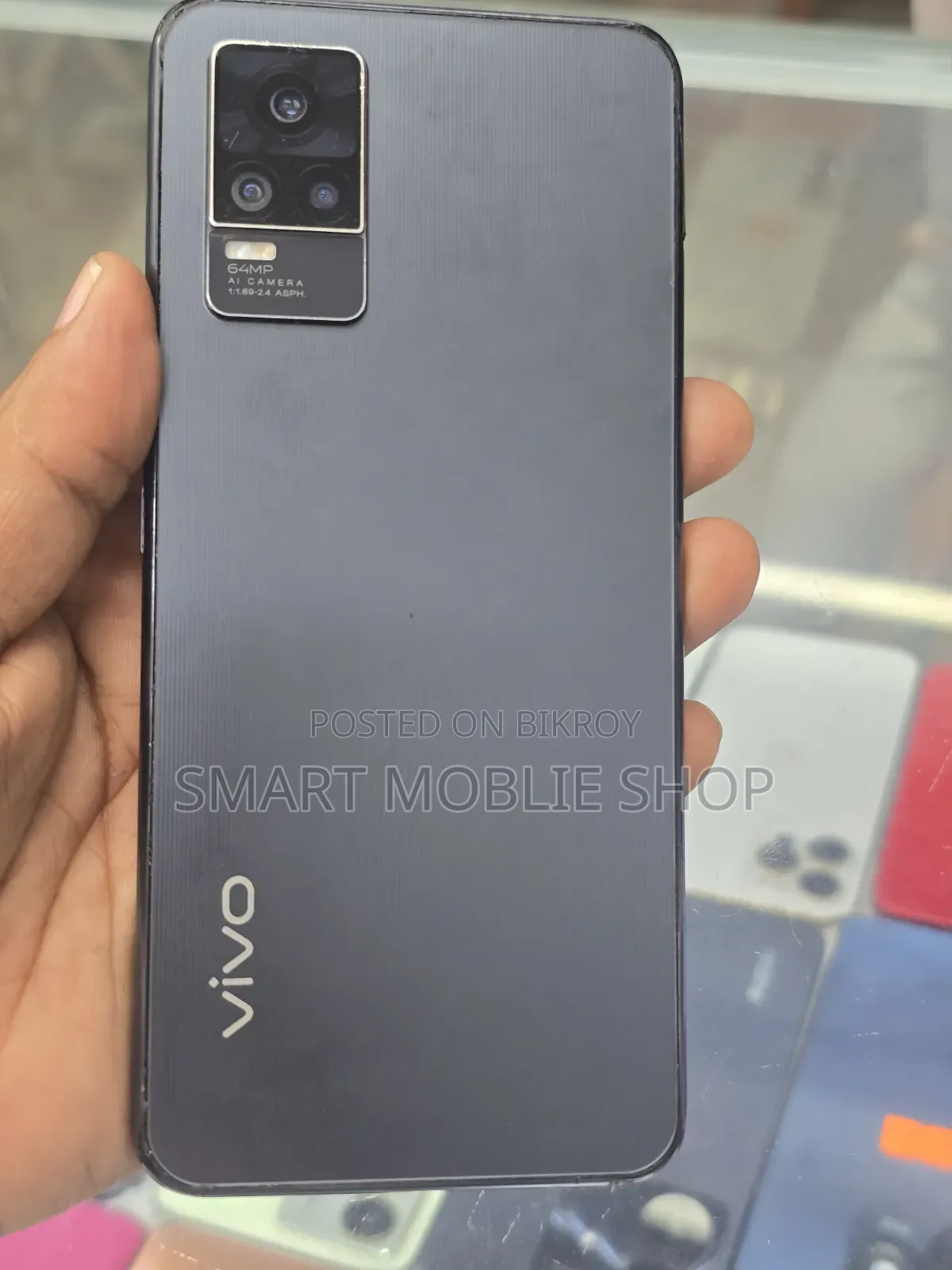 Vivo V21e 128 GB Black