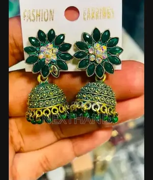 Antique Metal Jhumka Earring