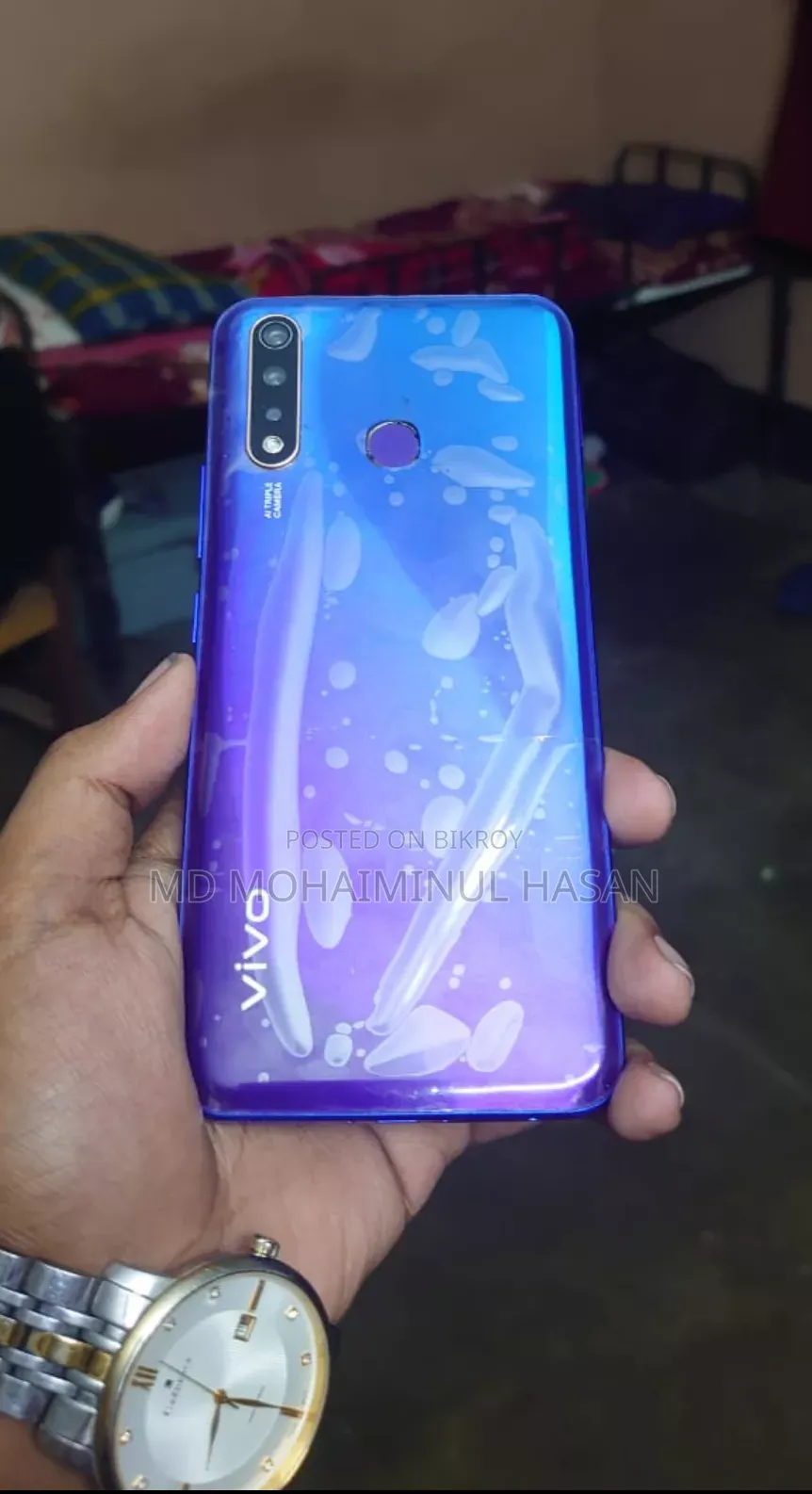 Vivo Y19 128 GB Blue