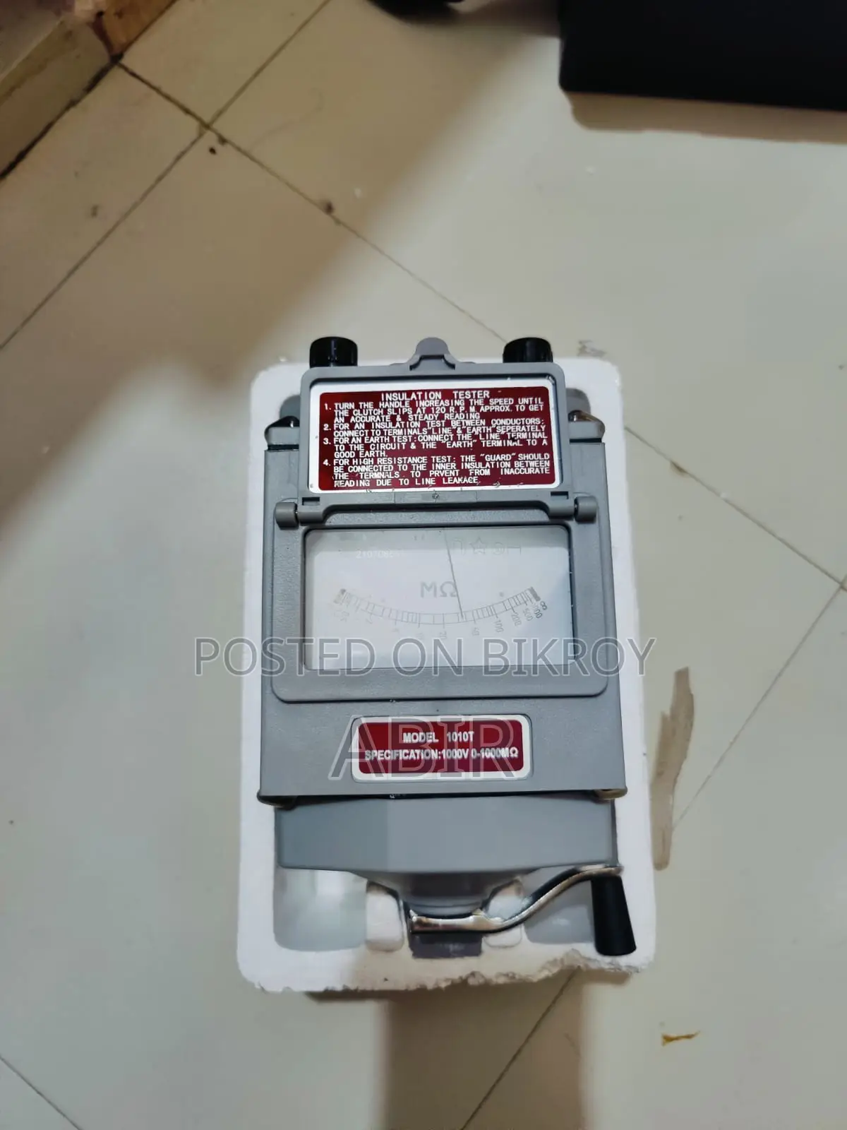 Electrical Testing Instruments for Sale (Almost New Condition)
