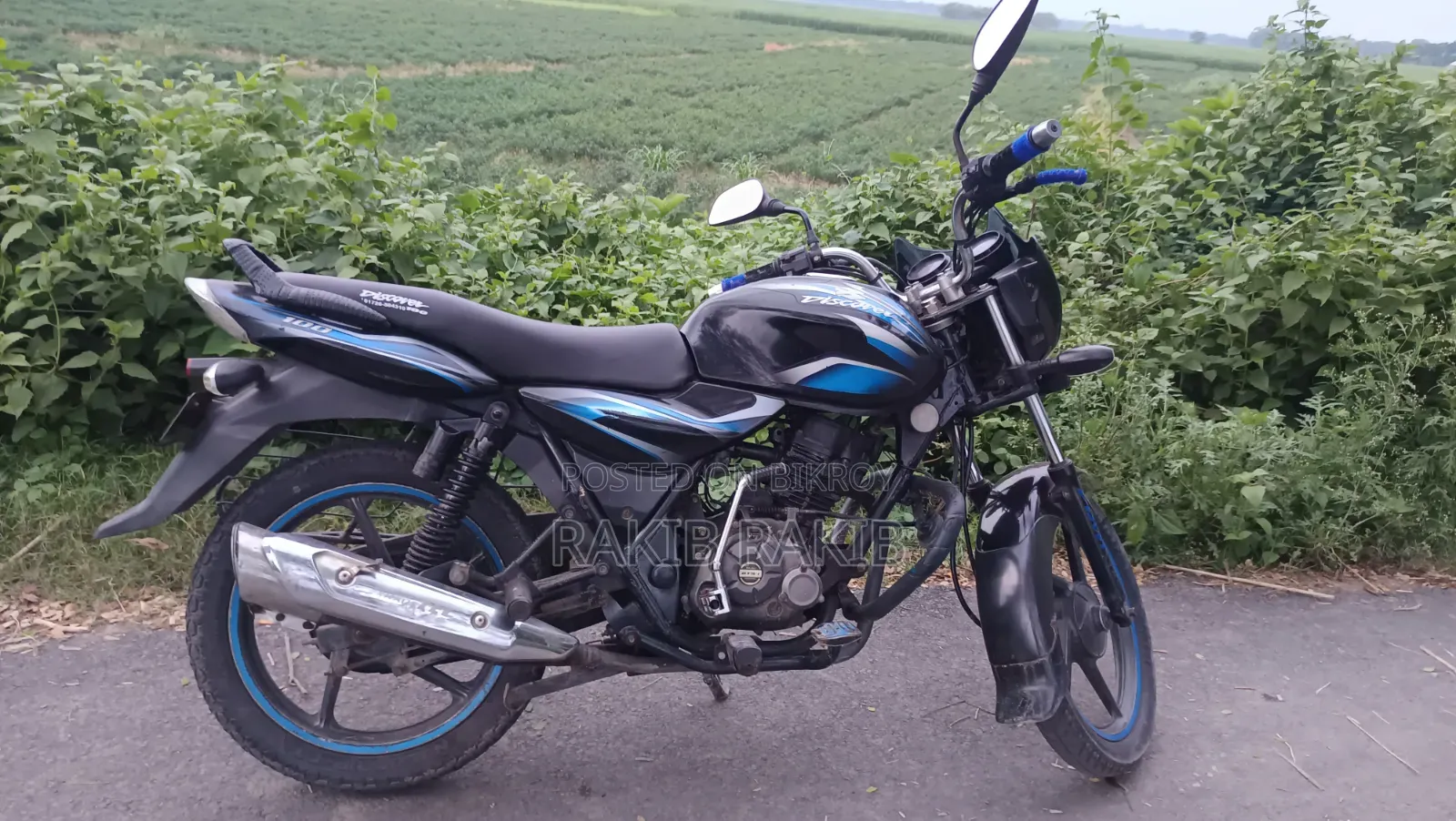 Bajaj Discover 100 2016 Blue