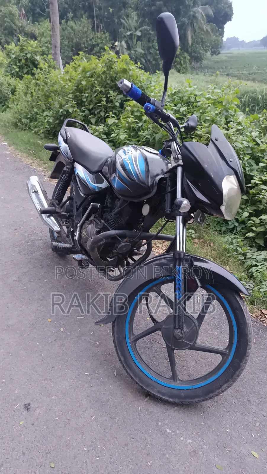 Bajaj Discover 100 2016 Blue