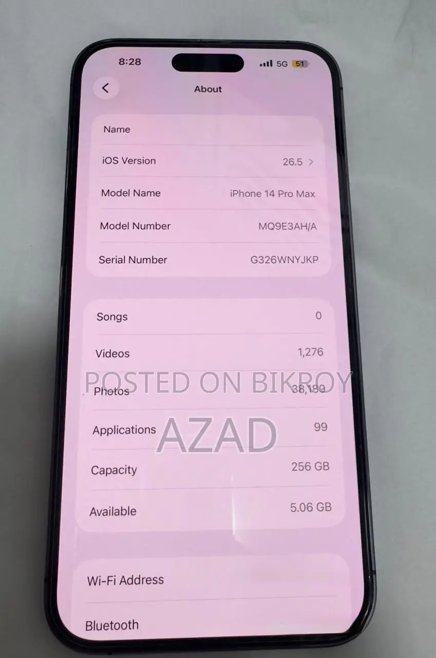 Apple iPhone 14 Pro Max 256 GB Purple