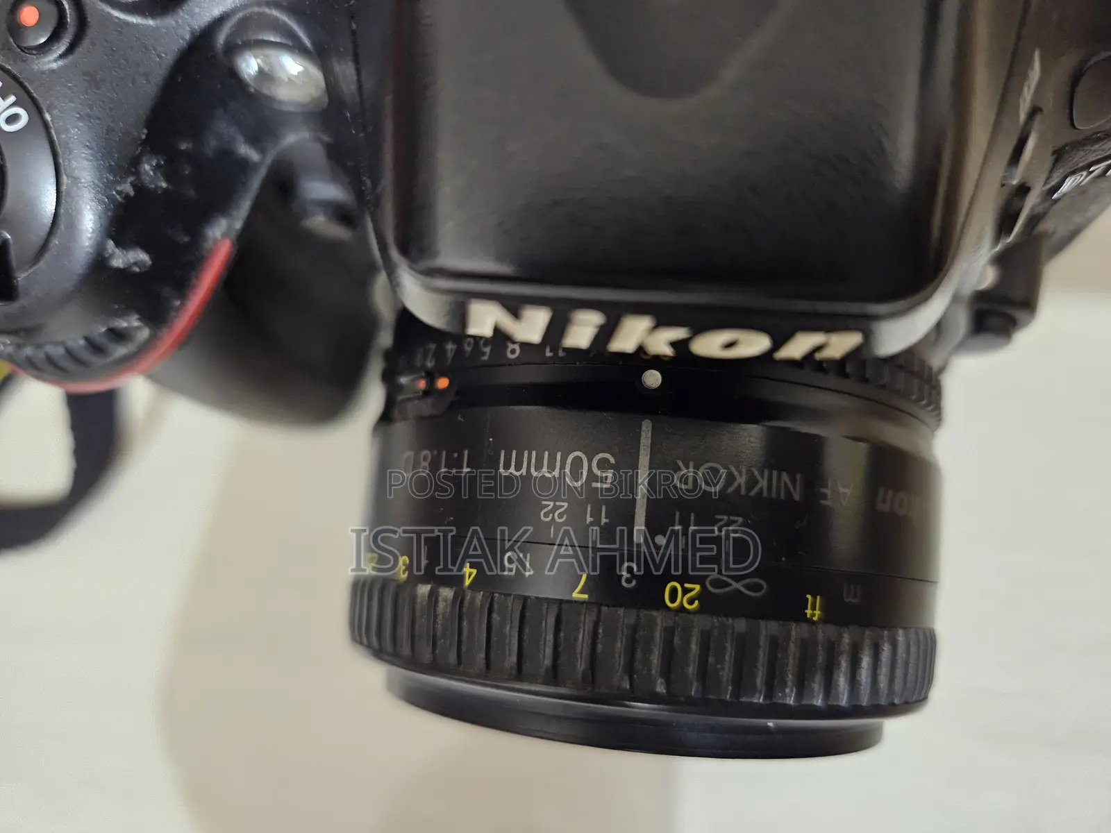 Nikon D7100 Dslr Camera With 50mm F1.8 Prime Lens
